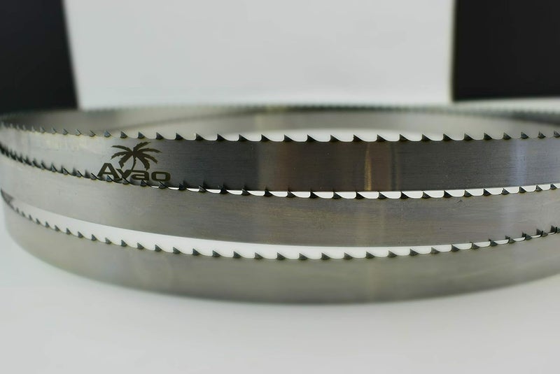 AYAO شفرات منشار الشريط 70-1/2 بوصة × 1/2 بوصة × 4TPI بأسنان صلبة، لـ Craftsman 921400، Rikon 10-305 و 10-3061 منشار شريط 10 بوصة - Image 3